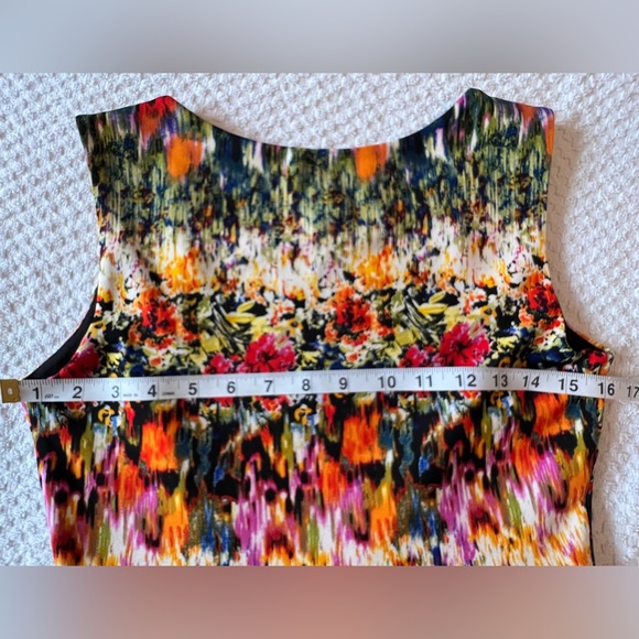 Cynthia Rowley women’s multicolor floral stretch fit and flare dress size 4. - Picture 7 of 11